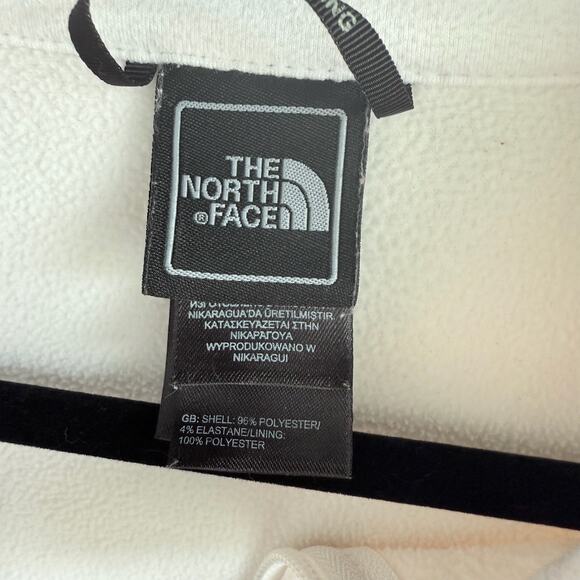 The North Face Apex White Softshell Jacket Women’s L Fleece Lined Stretch Zip - Picture 5 of 7